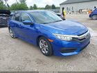 2017 Honda Civic Lx Blue vin: 2HGFC2F56HH513472