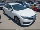 2017 Honda Civic Lx White vin: 2HGFC2F57HH554824
