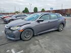 2018 Honda Civic Lx Gray vin: 2HGFC2F57JH547927