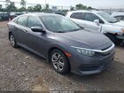 2018 Honda Civic Lx Gray vin: 2HGFC2F57JH574075