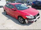 2016 Honda Civic Lx Red vin: 2HGFC2F58GH538940
