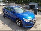 2017 Honda Civic Lx Blue vin: 2HGFC2F59HH513496