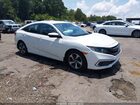 2021 Honda Civic Lx White vin: 2HGFC2F64MH554475