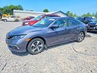 2021 Honda Civic Lx Gray vin: 2HGFC2F6XMH507774