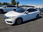 2016 Honda Civic Ex Белый vin: 2HGFC2F70GH546922