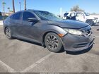 2017 Honda Civic Ex Gray vin: 2HGFC2F70HH554682