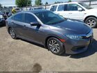 2018 Honda Civic Ex Серый vin: 2HGFC2F70JH537354