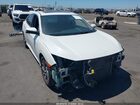 2016 Honda Civic Ex White vin: 2HGFC2F71GH537131