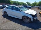 2018 Honda Civic Ex White vin: 2HGFC2F72JH507515
