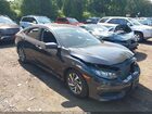 2018 Honda Civic Ex Gray vin: 2HGFC2F73JH571725