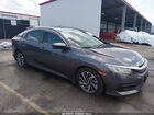 2018 Honda Civic Ex Серый vin: 2HGFC2F79JH500674