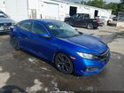 2019 Honda Civic Sport Blue vin: 2HGFC2F81KH543657