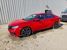 2020 Honda Civic Sport Red vin: 2HGFC2F82LH560033