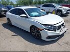 2020 Honda Civic Sport White vin: 2HGFC2F86LH535216