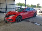 2019 Honda Civic Sport Red vin: 2HGFC2F89KH599149
