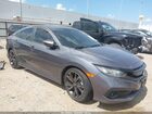 2019 Honda Civic Sport Gray vin: 2HGFC2F8XKH500855