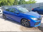 2017 Honda Civic Si Blue vin: 2HGFC3A54HH751396
