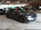 2019 Honda Civic Lx Gray vin: 2HGFC4B66KH304816