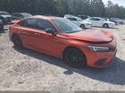 2022 Honda Civic Si Sedan Оранжевый vin: 2HGFE1E53NH472803