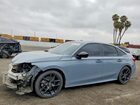 2024 Honda Civic Si Blue vin: 2HGFE1E54RH473691