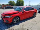 2023 Honda Civic Ex Red vin: 2HGFE1F71PH317170