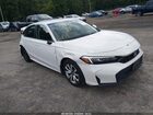 2025 Honda Civic Lx White vin: 2HGFE2F24SH527135