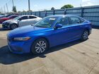 2024 Honda Civic Lx Blue vin: 2HGFE2F2XRH559999