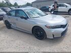 2026 Honda Civic Sport Silver vin: 2HGFE2F50TH592057