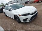 2023 Honda Civic Sport White vin: 2HGFE2F51PH510259