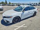 2022 Honda Civic Sport Белый vin: 2HGFE2F57NH534272