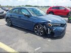 2025 Honda Civic Hybrid Sport/sport Touring Gray vin: 2HGFE4F86SH344836
