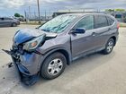 2016 Honda Cr-v Lx Gray vin: 2HKRM3H33GH506320