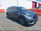 2021 Honda Cr-v Awd Ex-l Gray vin: 2HKRW2H85MH618029