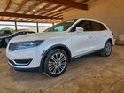 2016 Lincoln Mkx Reserve White vin: 2LMPJ6LR7GBL37203