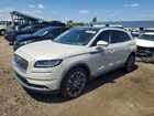 2021 Lincoln Nautilus Reserve White vin: 2LMPJ8KP8MBL18456