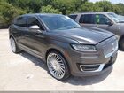 2019 Lincoln Nautilus Reserve Gray vin: 2LMPJ8L92KBL10284