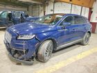 2019 Lincoln Nautilus Reserve Синий vin: 2LMPJ8L96KBL37228