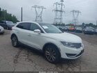 2017 Lincoln Mkx Reserve White vin: 2LMPJ8LP5HBL22579