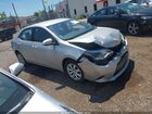 2016 Toyota Corolla Le Silver vin: 2T1BURHE0GC562580