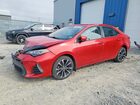2017 Toyota Corolla L Red vin: 2T1BURHE0HC857812