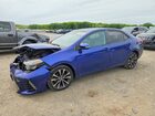 2018 Toyota Corolla Se Blue vin: 2T1BURHE0JC080019