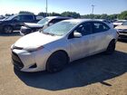 2018 Toyota Corolla Le Silver vin: 2T1BURHE1JC965913