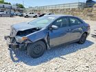 2018 Toyota Corolla Le Gray vin: 2T1BURHE1JC974983