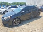 2016 Toyota Corolla S Plus Black vin: 2T1BURHE2GC661871