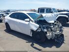 2017 Toyota Corolla Le White vin: 2T1BURHE2HC947687