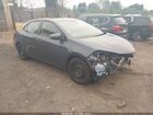 2018 Toyota Corolla Le Gray vin: 2T1BURHE2JC037883