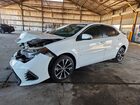 2018 Toyota Corolla Se Белый vin: 2T1BURHE2JC973132