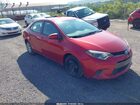 2016 Toyota Corolla Le Красный vin: 2T1BURHE3GC535048
