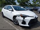 2019 Toyota Corolla Se Белый vin: 2T1BURHE3KC135516