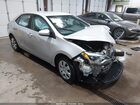 2016 Toyota Corolla Le Gray vin: 2T1BURHE4GC668062